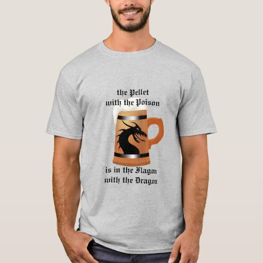 De kan met de draak t-shirt (Voorkant)
