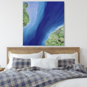 De Kanaaltunnel Canvas Afdruk (Insitu (Slaapkamer))