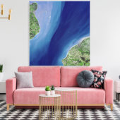 De Kanaaltunnel Canvas Afdruk (Insitu (Woonkamer))