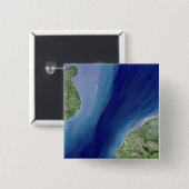 De Kanaaltunnel Vierkante Button 5,1 Cm (Voorkant /achterkant)