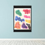 De Kandi Experience Pixel Canvas Afdruk (Insitu (Houten vloer))