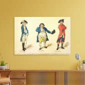 De kandidaten van de rivaliteit canvas afdruk (Insitu (Woonkamer))