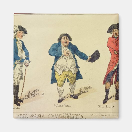 De kandidaten van de rivaliteit magneet (Voorkant)