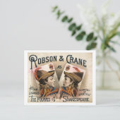 De kanen van Shakespeare Briefkaart (Staand voorkant)