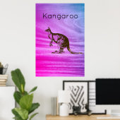 De Kangaroo Poster (Thuiskantoor)