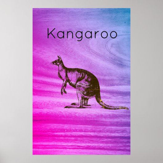 De Kangaroo Poster (Voorkant)