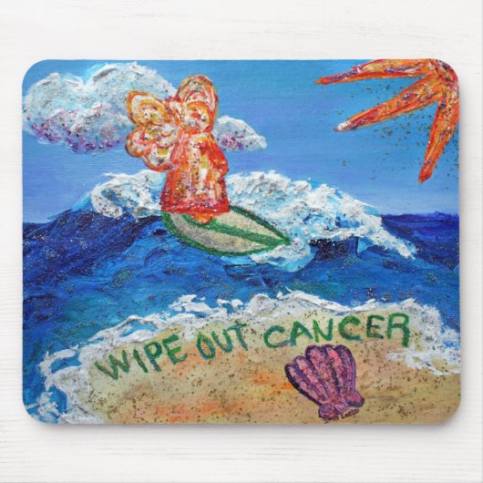 De kankerverwekkende engel Mousepad verwijderen Muismat (Voorkant)