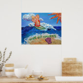 De kankerverwekkende gel verwijderen poster (Keuken)