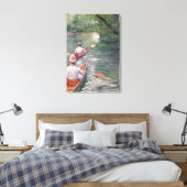 De kano's, 1878 canvas afdruk (Insitu (Slaapkamer))