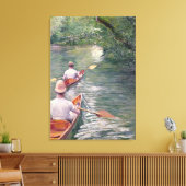 De kano's, 1878 canvas afdruk (Insitu (Woonkamer))