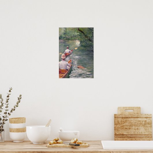 De kano's, 1878 poster (Keuken)