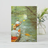 De kano's, Perissoires van Gustave Caillebotte (Staand voorkant)