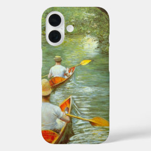 De kano's, Perissoires van Gustave Caillebotte iPhone 16 Hoesje