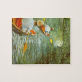 De kano's, Perissoires van Gustave Caillebotte Legpuzzel (Horizontaal)