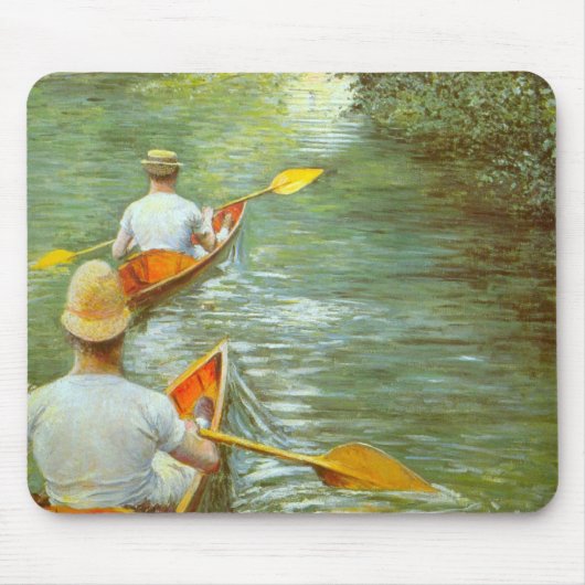De Kano's, Perissoires van Gustave Caillebotte Muismat (Voorkant)