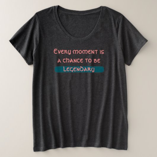 De kans om een legendarische T-shirt te zijn (Design voorkant)