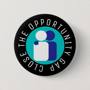 De kans op een onderwijshervorming sluiten ronde button 5,7 cm