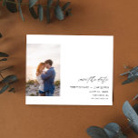 De Kant van de begroting V de Moderne Foto sparen  Flyer<br><div class="desc">******* MATTE PAPIER IS THIN. UPGRADE VOOR EEN THICKERPAPIER. GEEN ENVELOPEN. VOOR HET VOORRADEN VAN DE KAART, DE KAARTEN VAN DE THICKER, CONTROLEER DE VERBINDING HIERONDER. THICKER-KAARTEN HEBBEN EEN OPTIE VOOR kaart OF OMVAT HEN******** Geen enveloppen, papieren versie. Bespaar geld op formele uitnodigingen met deze papieren uitnodiging. Bereid uw gasten...</div>