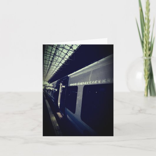 De kant van de trein kaart (Voorkant)