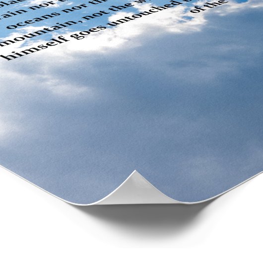 DE KANT VAN DE WIND POSTER (Hoek)