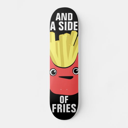 De kant van friet persoonlijk skateboard (Voorkant)