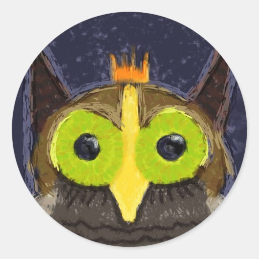 De kantaarns ronde sticker (Voorkant)