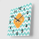 De Kantaloep Quatrefoil 3 van de Chevron van Wht Vierkante Klok (Hoek)