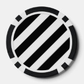 De kantelbare Zebra Pokerchips (Achterkant)