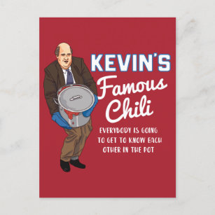 De Kantoor   De beroemde Chili van Kevin Briefkaart
