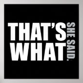 De Kantoor die ze zei DunderMifflinzz Poster (Voorkant)