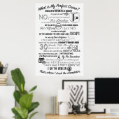 De Kantoor-dwights perfecte misdaad Poster (Thuiskantoor)