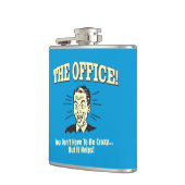 De Kantoor: Je hoeft niet gek te zijn Heupfles (Links)