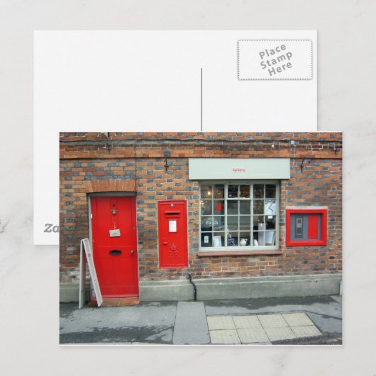 De Kantoor Oude Post Briefkaart (Voorkant / Achterkant)