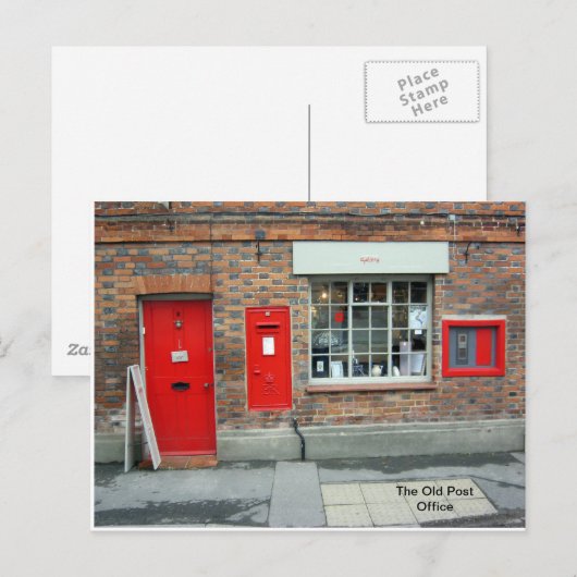 De Kantoor Oude Post Briefkaart (Voorkant / Achterkant)