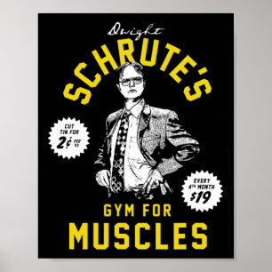 De Kantoor Schrutes Gym Poster