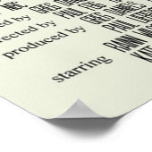 De Kantoor US Alternative Art TV Show Large 3 Poster (Hoek)