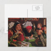 De Kantoor van de advocaat, c.1545 Briefkaart (Voorkant / Achterkant)