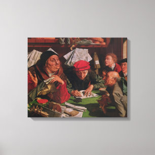 De Kantoor van de advocaat, c.1545 Canvas Afdruk