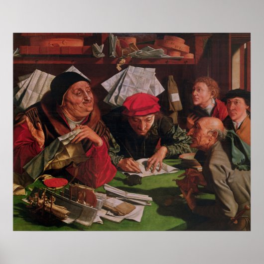 De Kantoor van de advocaat, c.1545 Poster (Voorkant)