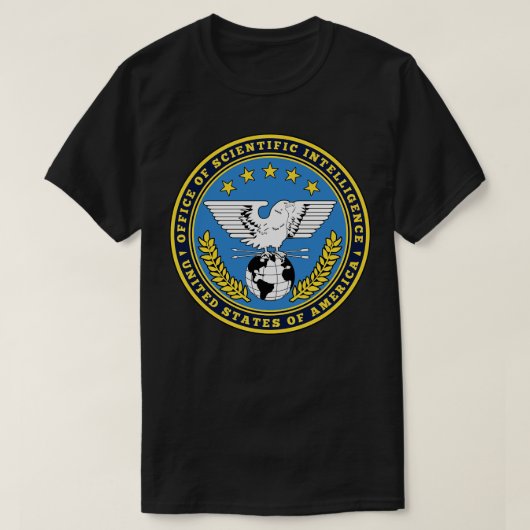 De Kantoor van Scientific Intelligence T-shirt (Design voorkant)