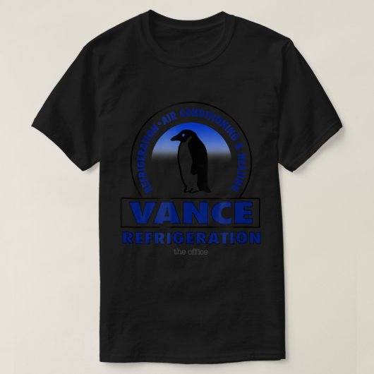 De Kantoor Vance-koelkast Bob Vance T-Shirt (Design voorkant)