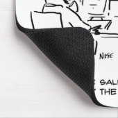 De kantoor Verkoopgrafiek draaide de idealen om. H Muismat (Hoek)