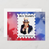 De Kantoor voor advertentietampen kopen Briefkaart (Voorkant / Achterkant)