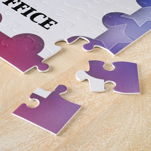 De Kantoor voor advertentietampen kopen Legpuzzel (Zijkant)