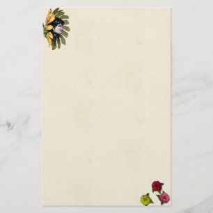 De Kantoorbehoeften van de Fee van de bloem Briefpapier