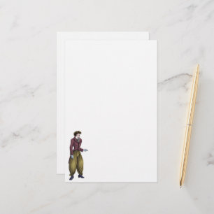 De Kantoorbehoeften van de Mode van het regentaat  Briefpapier