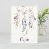 De Kantoorbehoeften van de Vanger van de Droom van Feestdagenkaart (Staand voorkant)