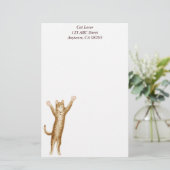 De  kantoorbenodigdheden van het superKat Briefpapier (Staand voorkant)