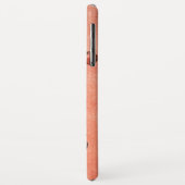 DE KAP LEEUW LIGGEND, Roze, Zwarte Monogram Case-Mate iPhone Case (Achterkant/links)