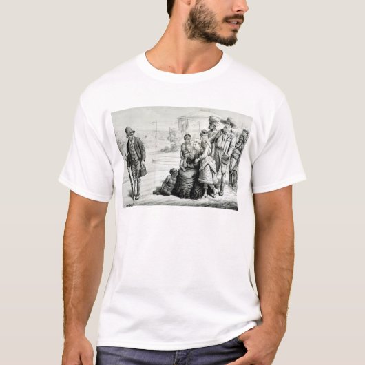 De kapegrace van het gezin t-shirt (Voorkant)